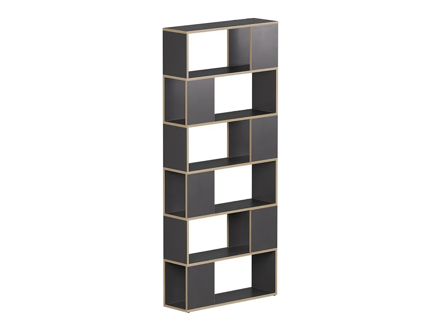 Separador de ambientes antracita/roble 80x24x186 eneos