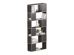 Separador de ambientes antracita/roble 80x24x186 eneos