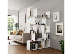 Separador de ambientes blanco 106x25x161.5 aramis