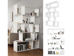 Separador de ambientes blanco 106x25x161.5 aramis