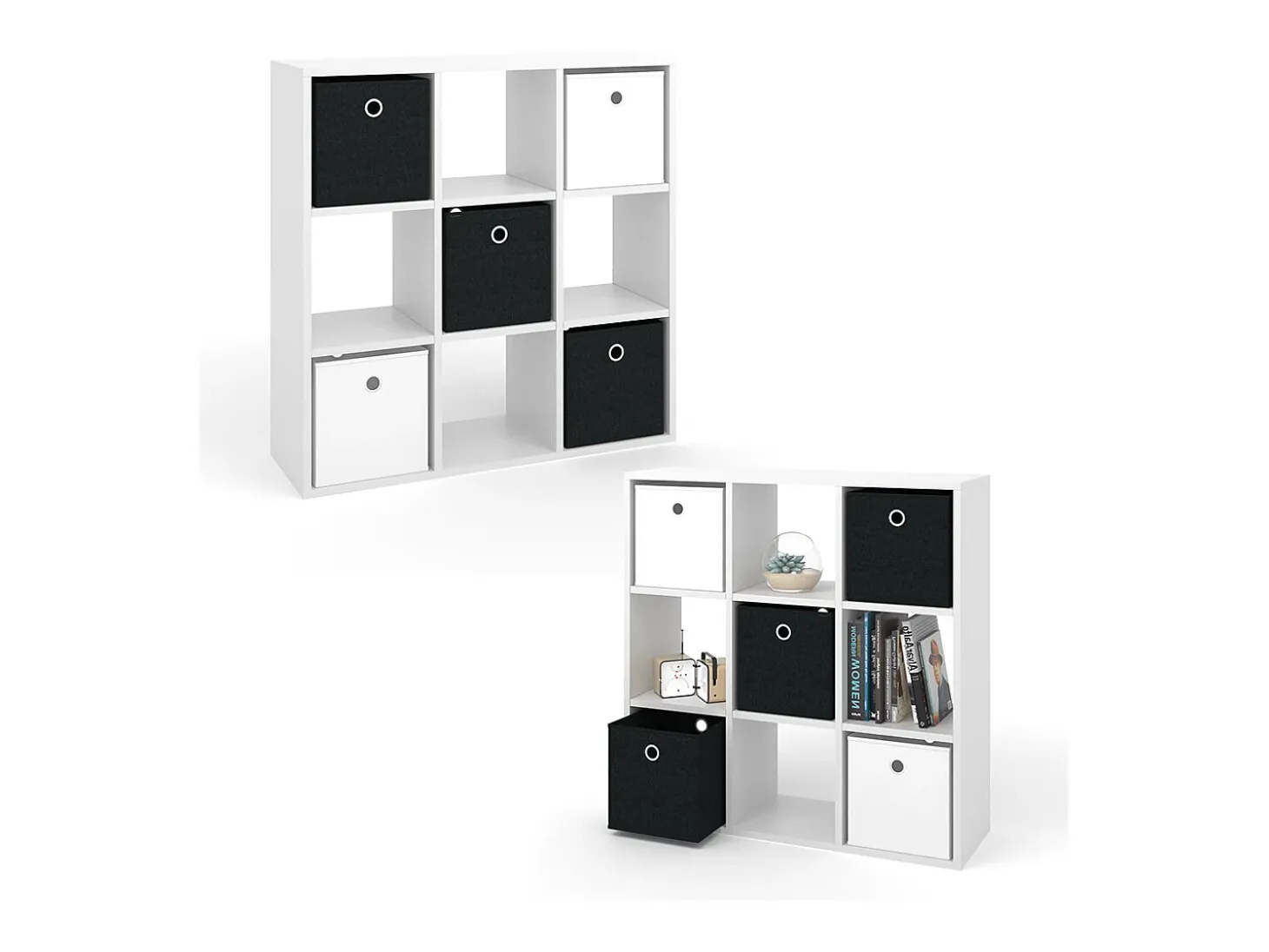 Separador de ambientes blanco 82.8x26x82.8 hylda