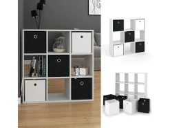 Separador de ambientes blanco 82.8x26x82.8 hylda