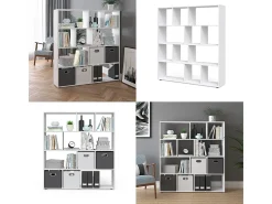Separador de ambientes blanco 131.6x29x143 pilar