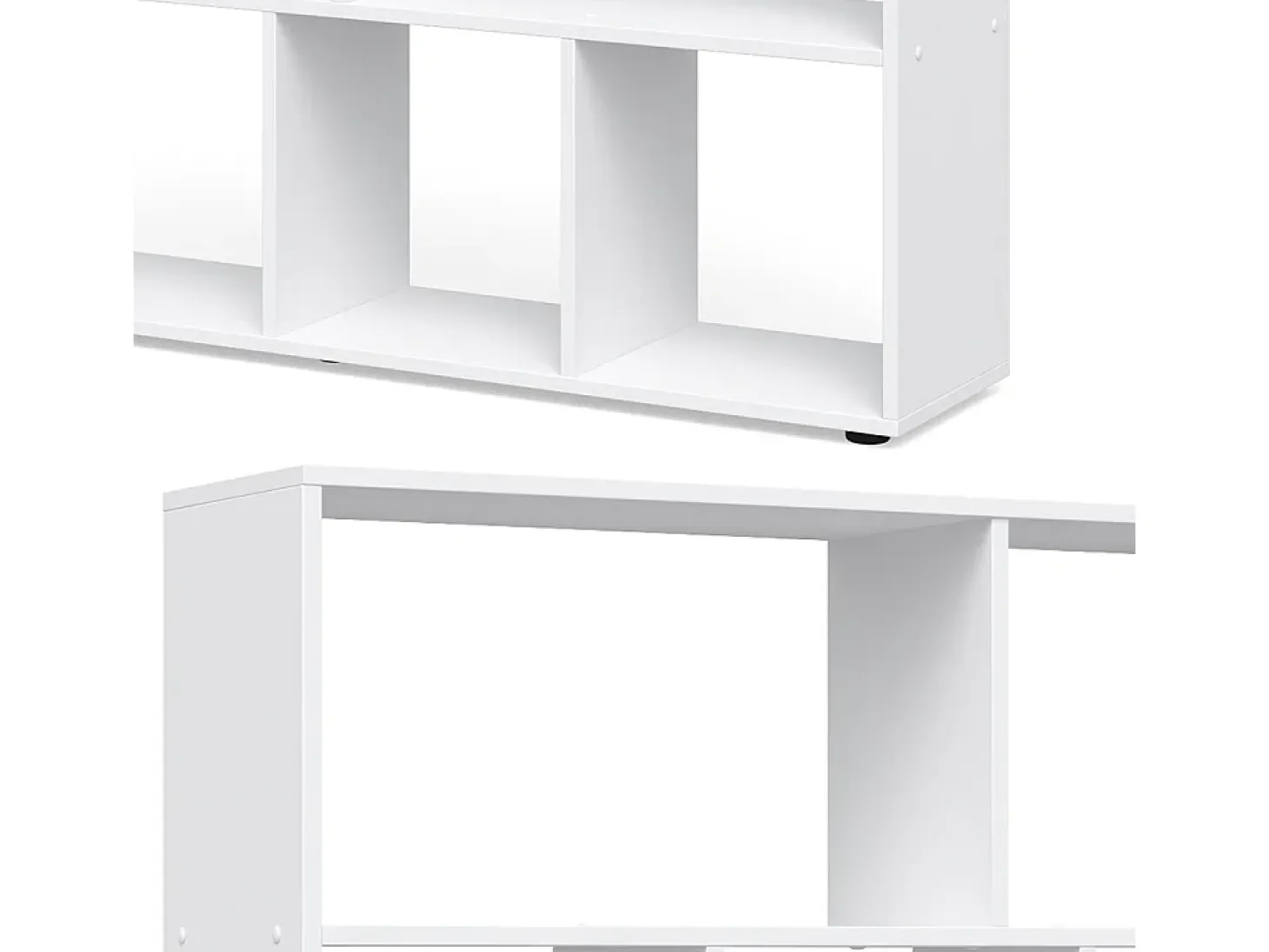 Separador de ambientes blanco 131.6x29x143 pilar