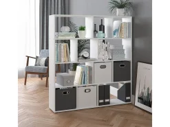 Separador de ambientes blanco 131.6x29x143 pilar