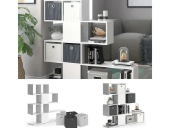 Separador de ambientes blanco 124.4x26x113 hylda