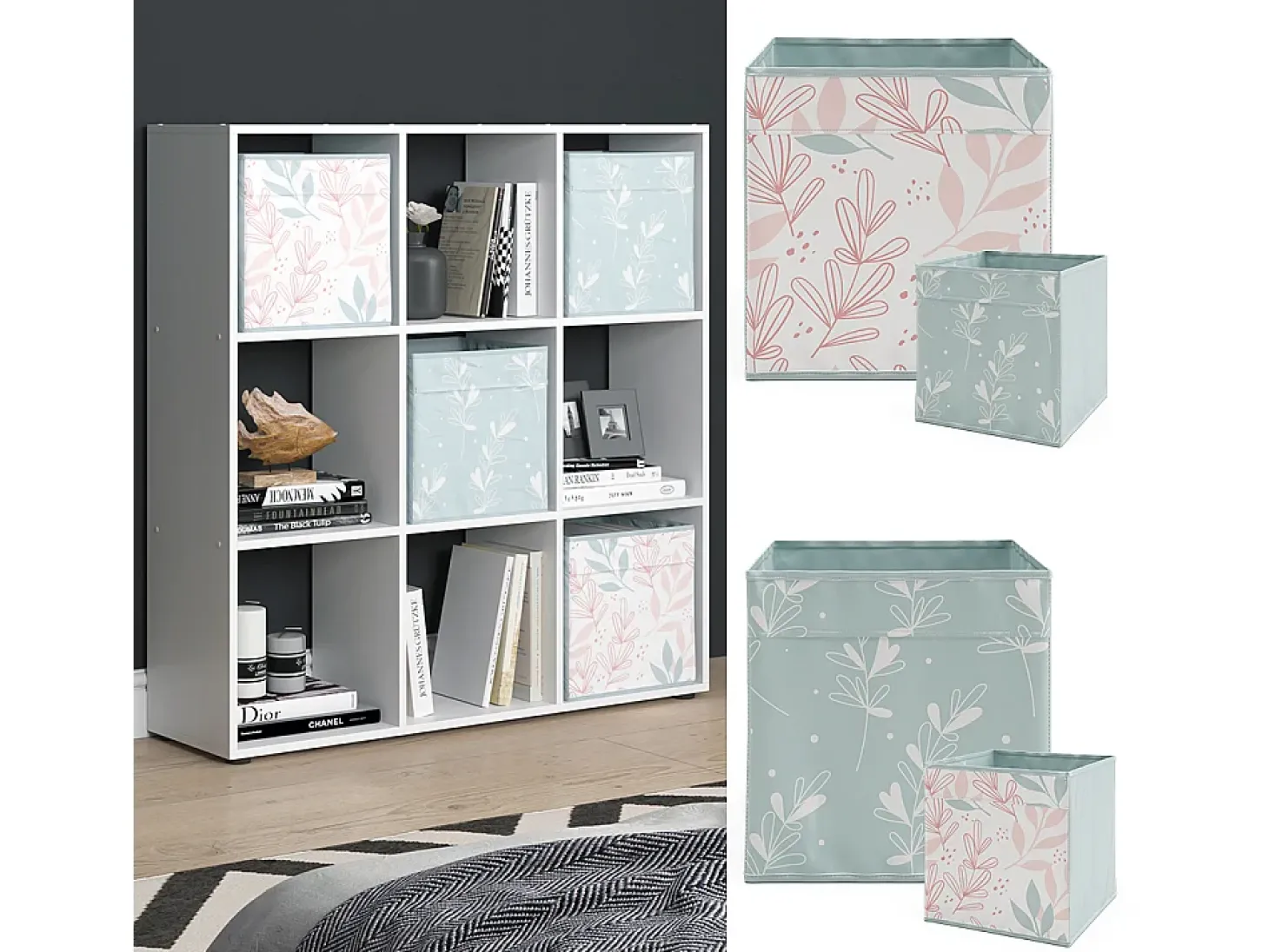 Separador de ambientes blanco 104x29x108 nove