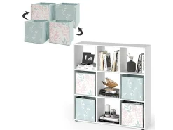 Separador de ambientes blanco 104x29x108 nove