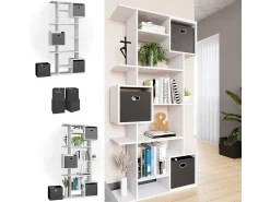 Separador de ambientes blanco 92x29x187.7 cube