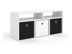 Separador de ambientes blanco 84.4x26x39 hylda