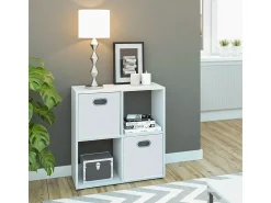 Separador de ambientes blanco 72.6x29x72 tetra