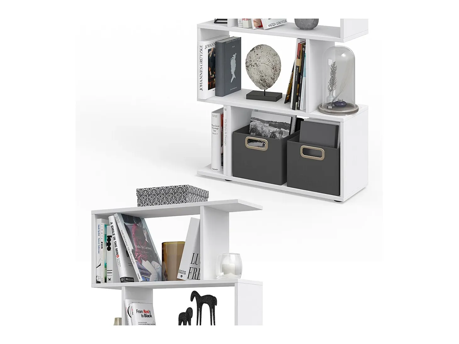 Separador de ambientes blanco 70x23.8x192.2 levio