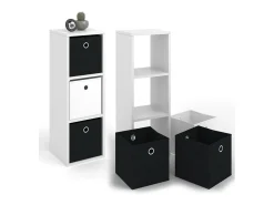 Separador de ambientes blanco 28.4x26x82.8 hylda