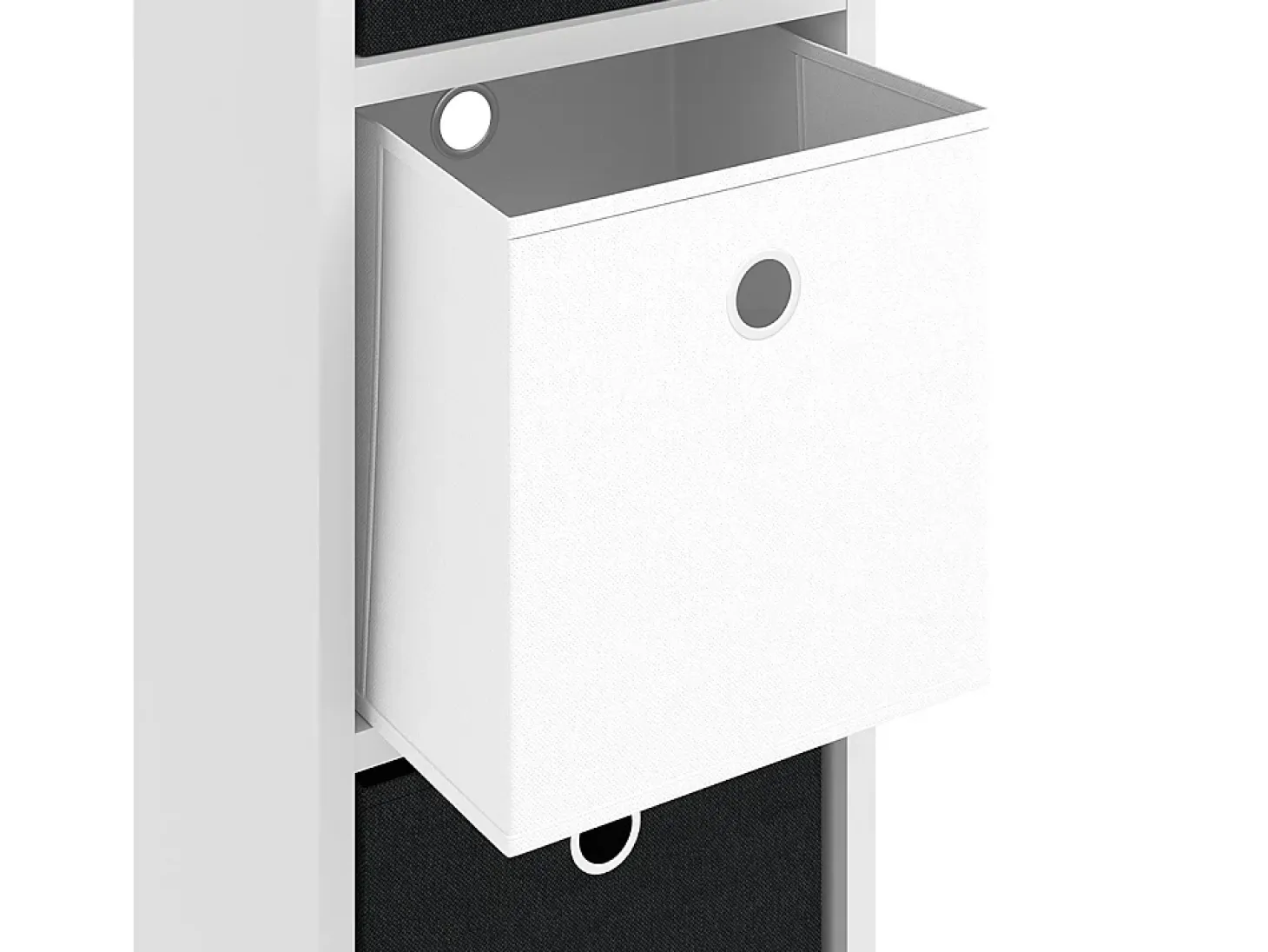 Separador de ambientes blanco 28.4x26x82.8 hylda