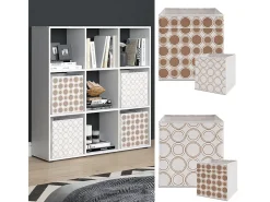 Separador de ambientes blanco 104x29x108 nove