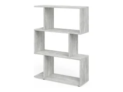 Separador de ambientes gris 70x23.8x97.4 levio