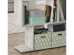 Separador de ambientes gris 70x23.8x97.4 levio