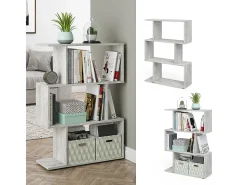 Separador de ambientes gris 70x23.8x97.4 levio