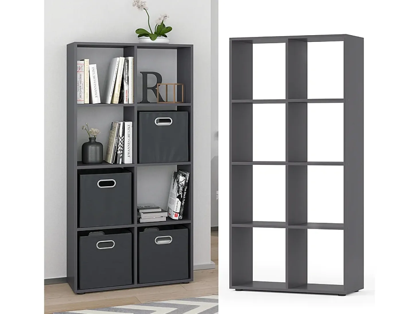 Separador de ambientes gris 143x29x72 scutum