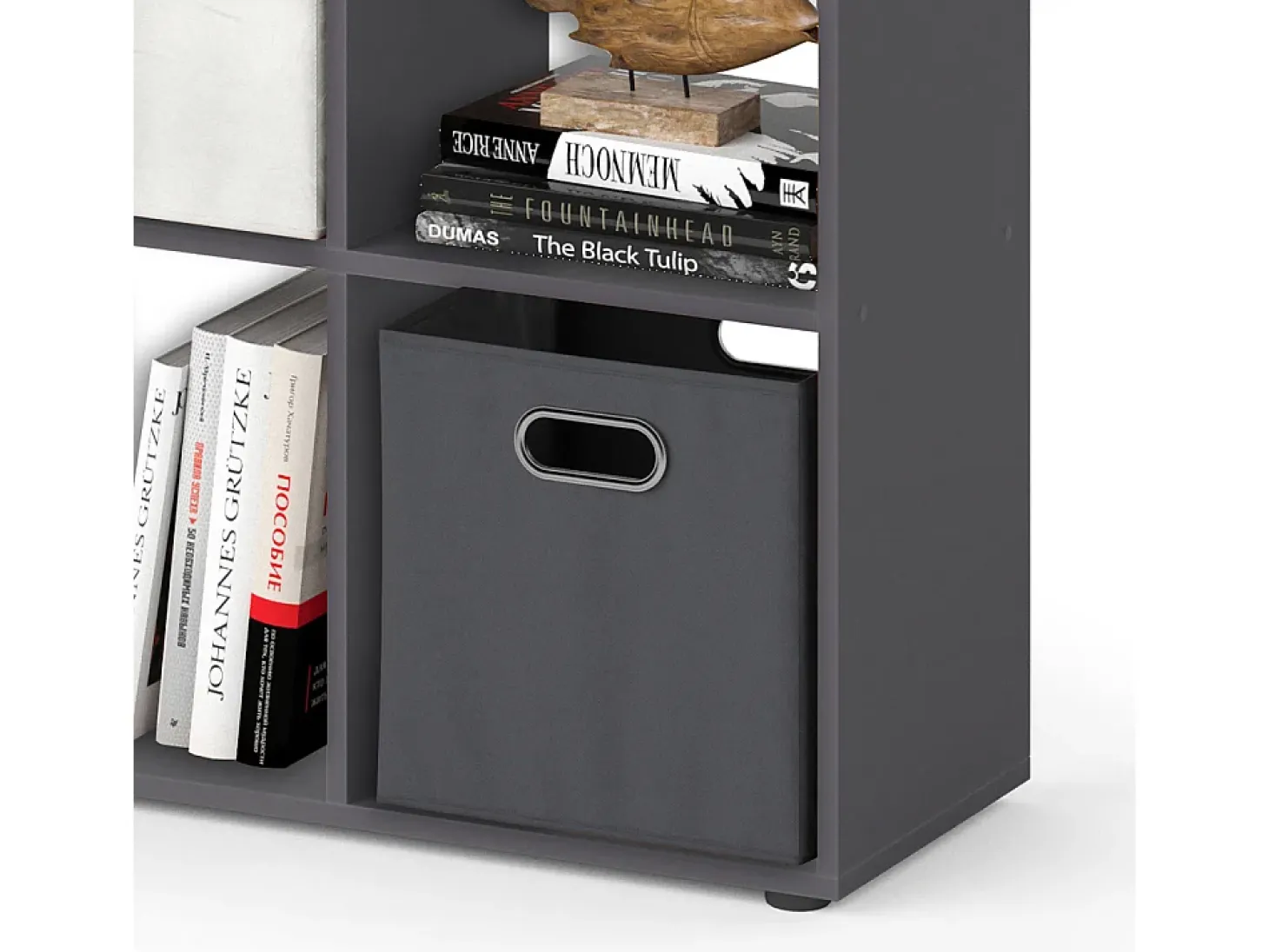 Separador de ambientes gris 72.6x29x72 tetra