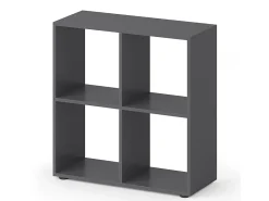 Separador de ambientes gris 72.6x29x72 tetra