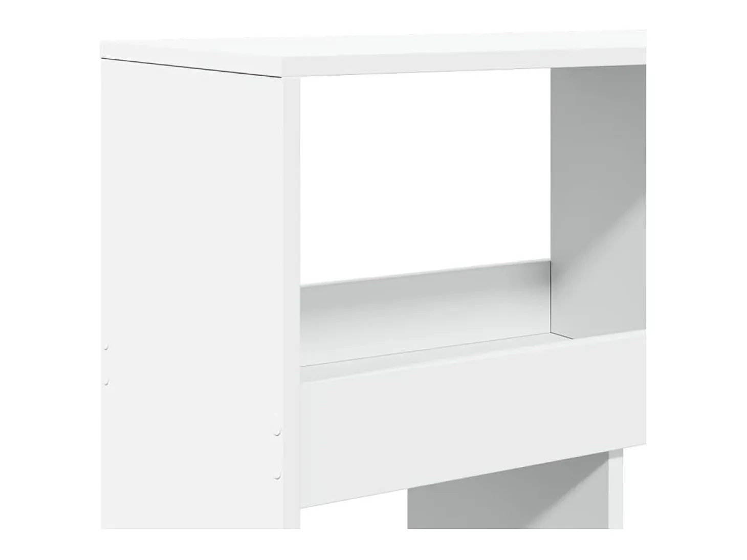Separador de ambientes madera ingeniería blanco 100x33x187,5 cm