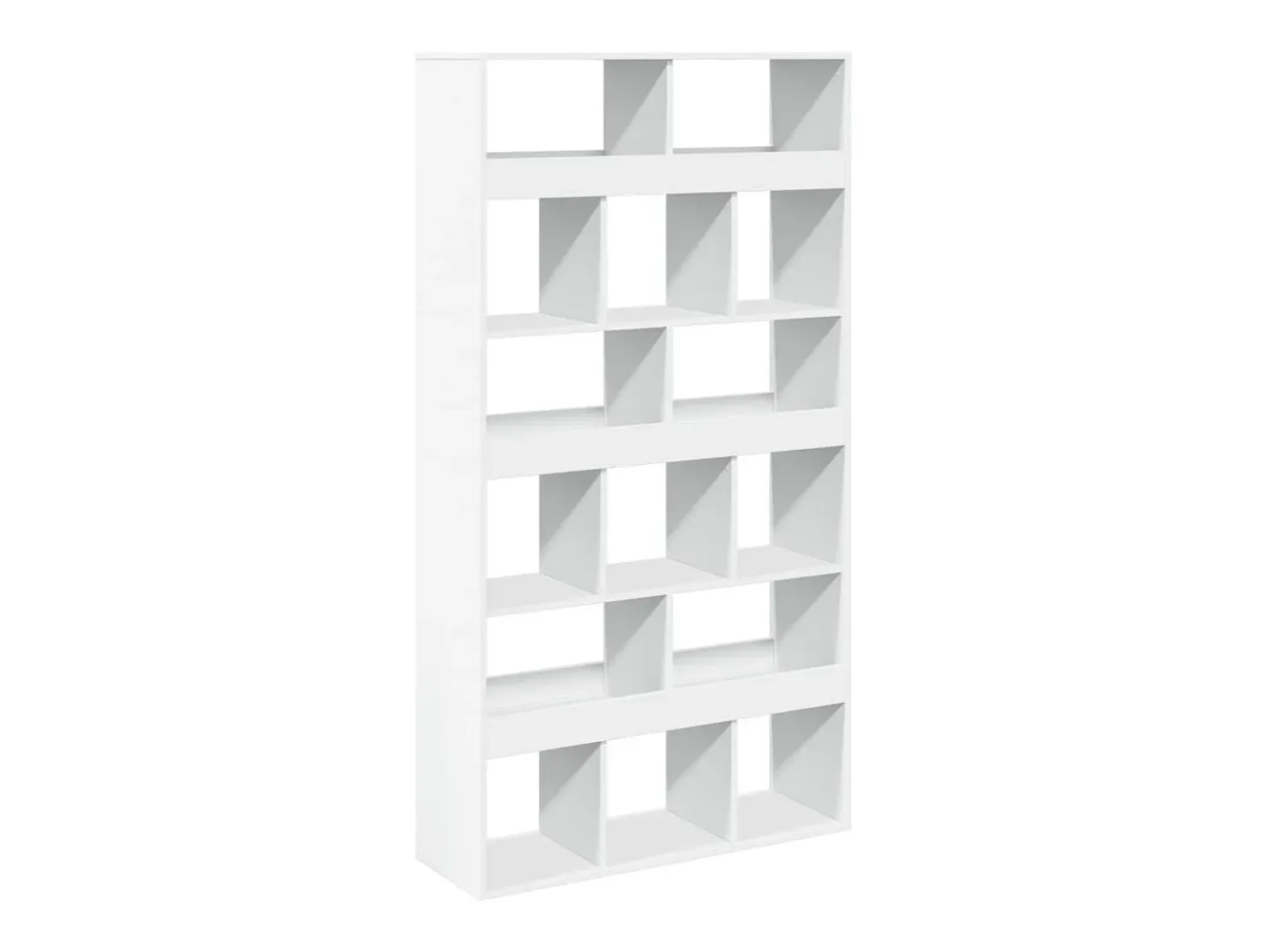 Separador de ambientes madera ingeniería blanco 100x33x187,5 cm