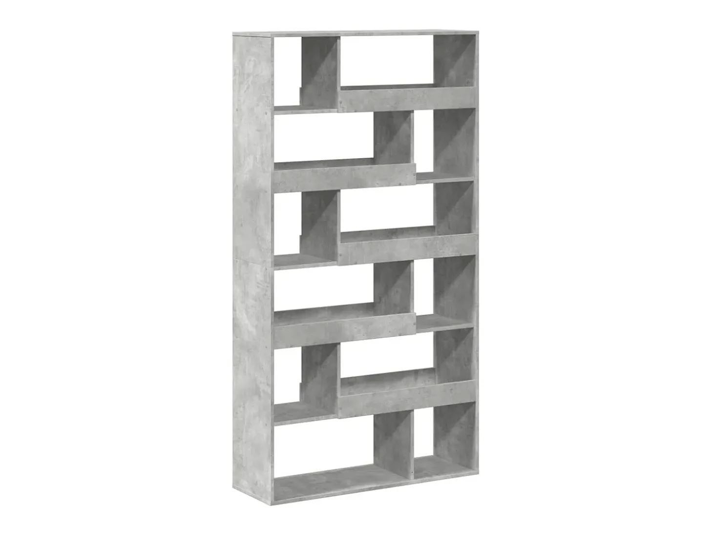 Separador de ambientes madera gris hormigón 100x33x187,5 cm