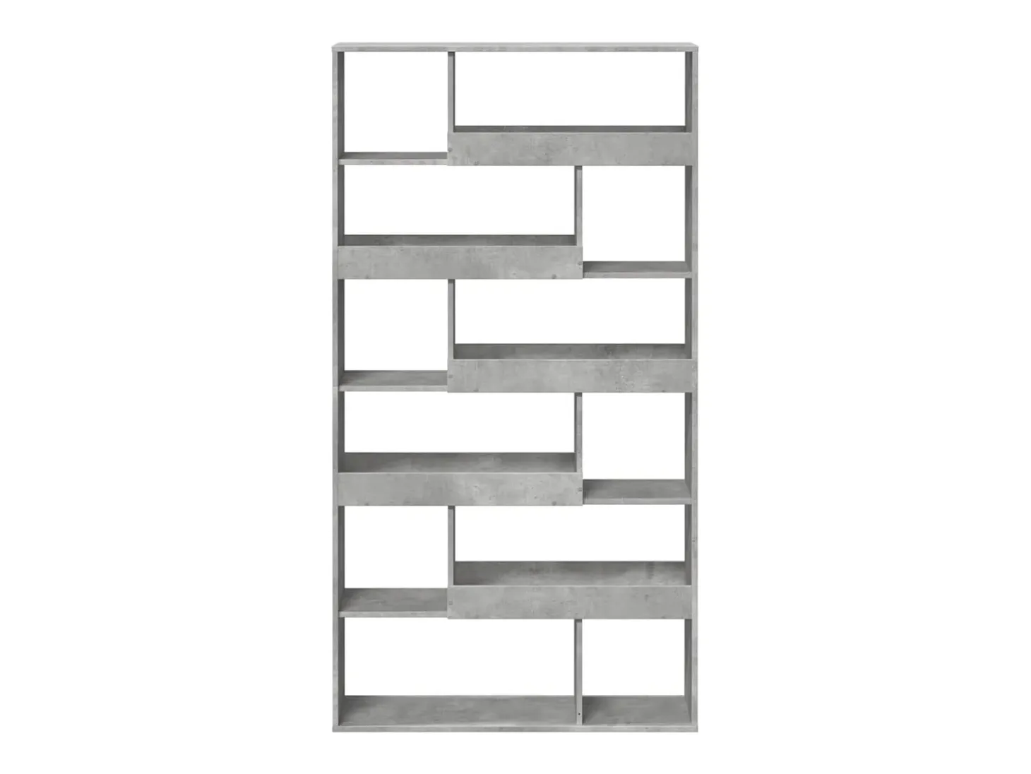 Separador de ambientes madera gris hormigón 100x33x187,5 cm