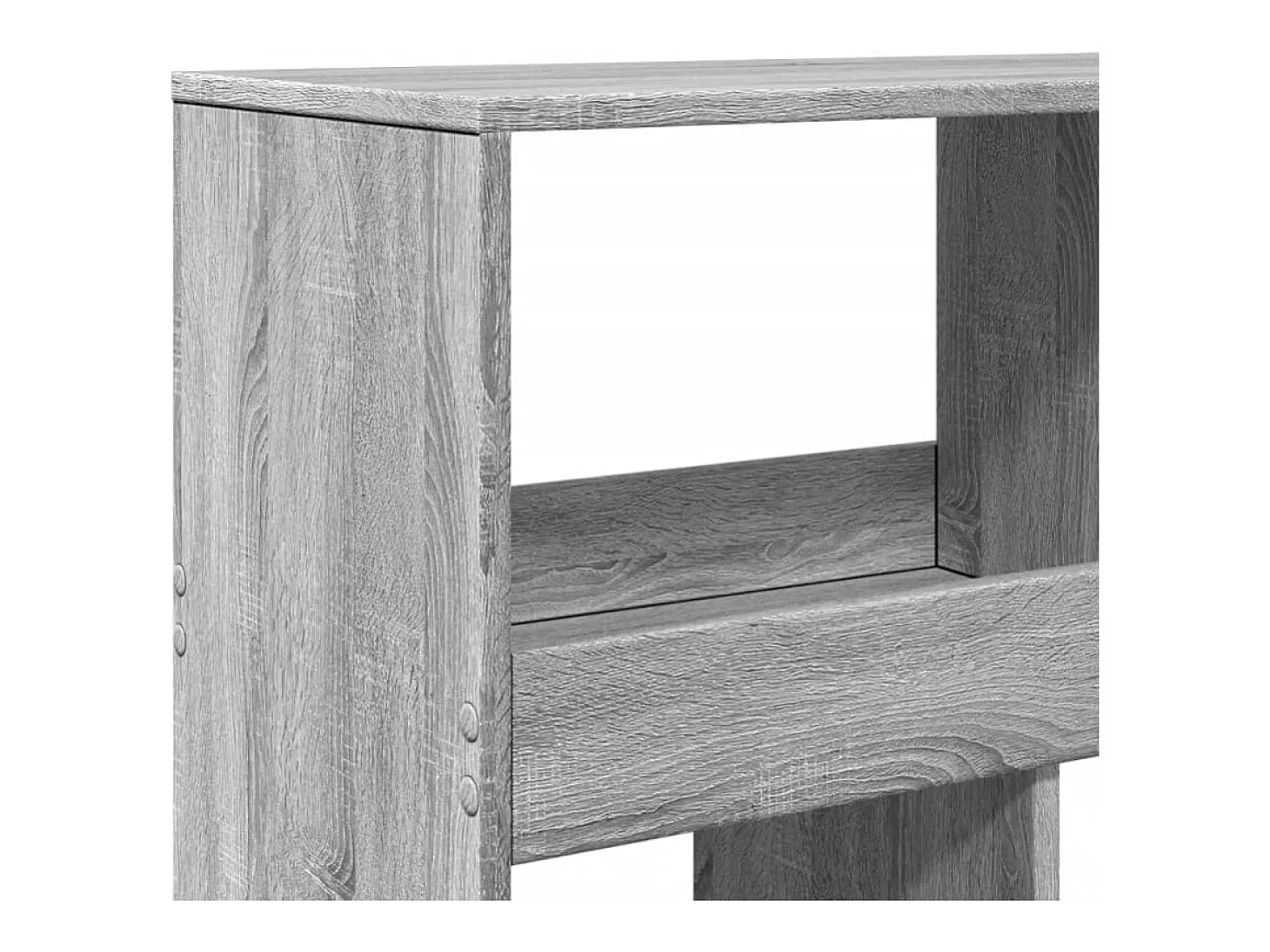Separador de ambientes madera gris Sonoma 100x33x187,5 cm