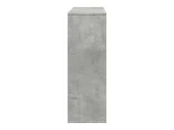 Separador de ambientes madera gris hormigón 100x33x94,5 cm