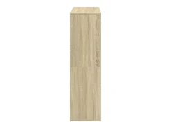 Separador de ambientes madera roble Sonoma 100x33x115 cm