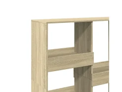 Separador de ambientes madera roble Sonoma 100x33x115 cm