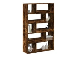 Separador de ambientes madera roble ahumado 100x33x156,5 cm