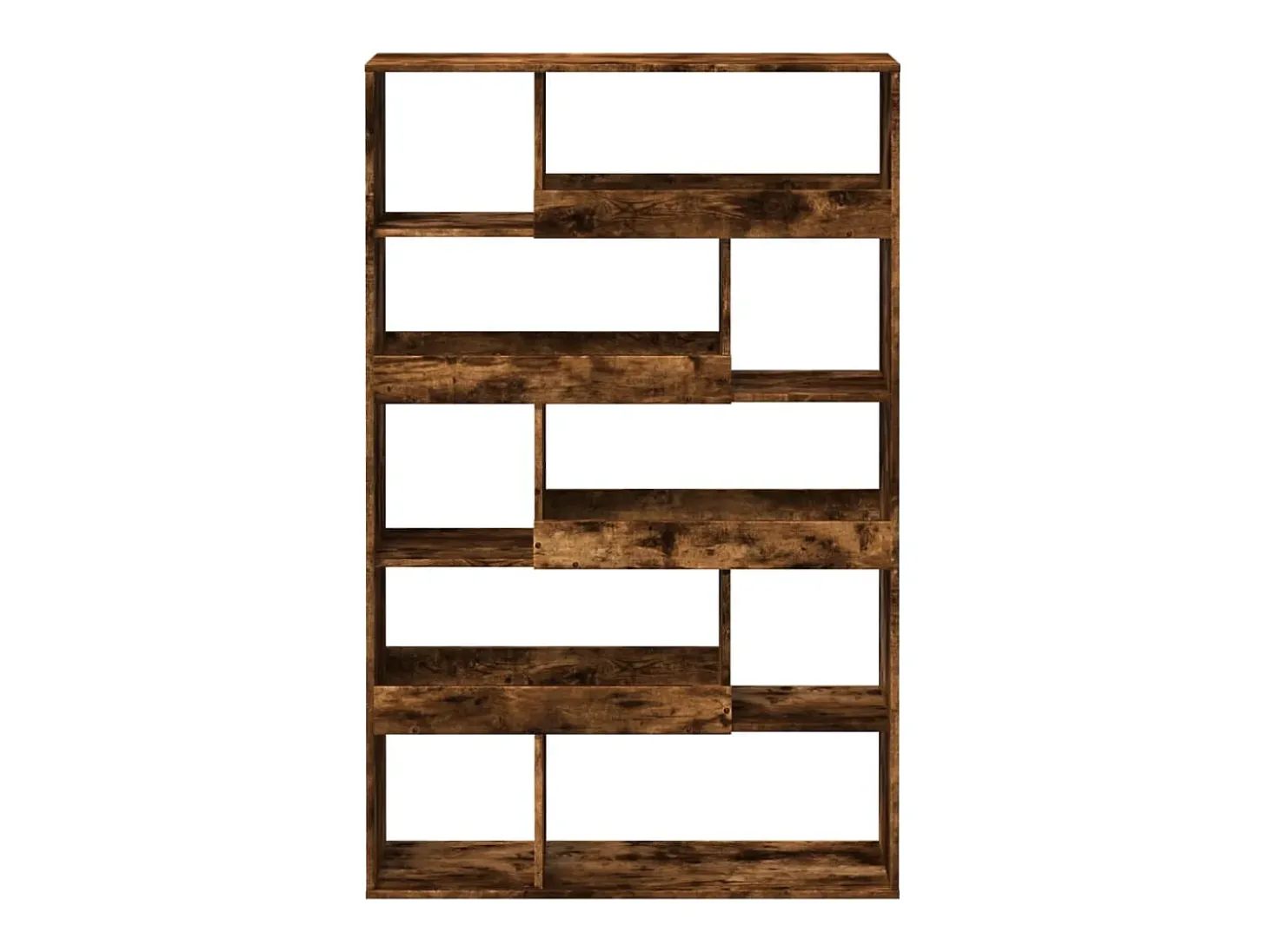 Separador de ambientes madera roble ahumado 100x33x156,5 cm
