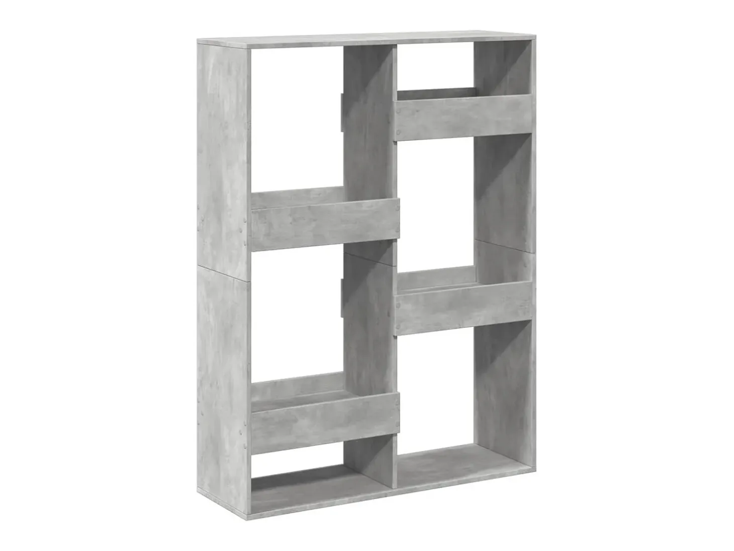 Separador de ambientes madera gris hormigón 100x33x135 cm