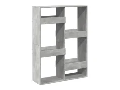Separador de ambientes madera gris hormigón 100x33x135 cm