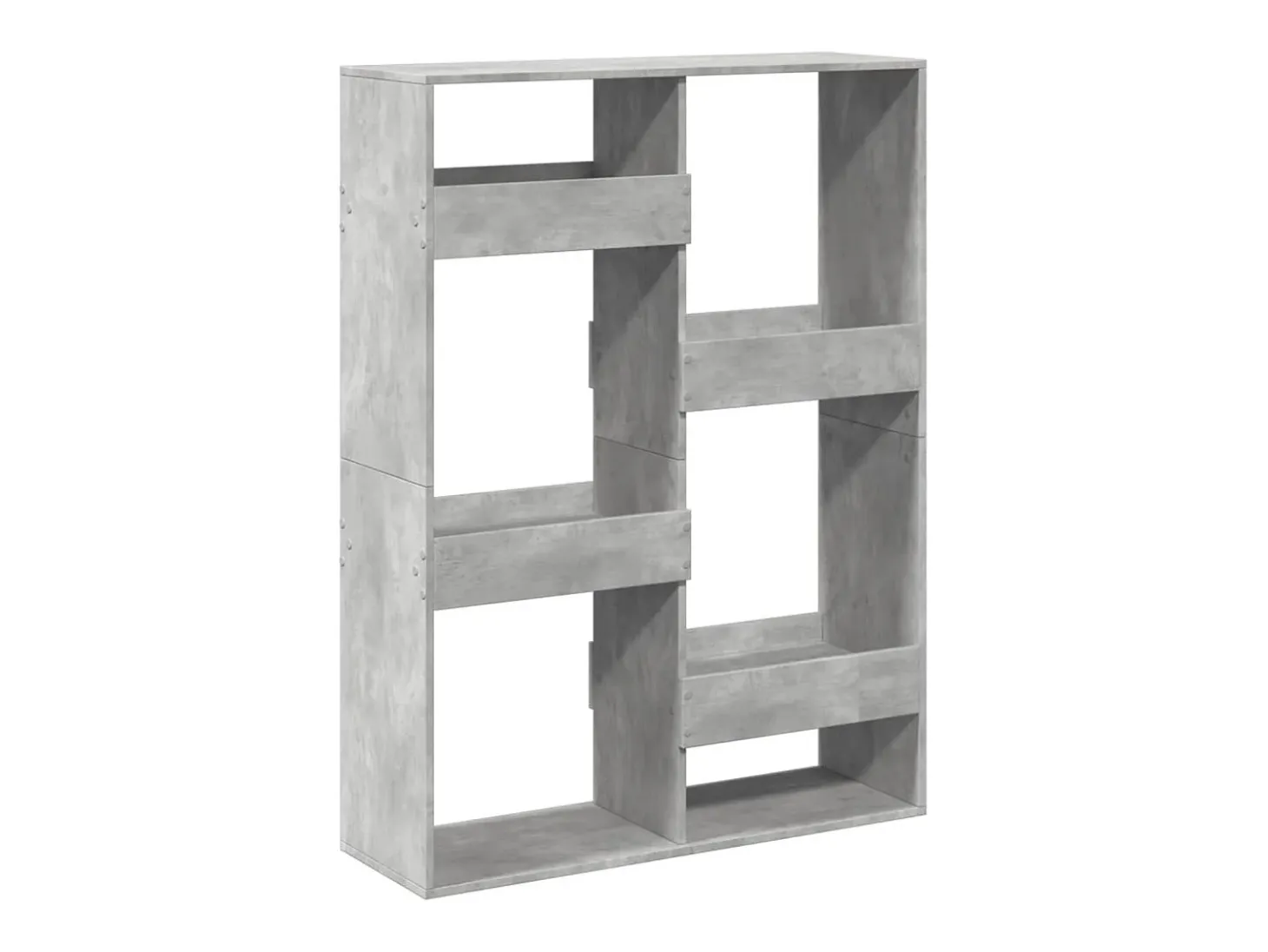 Separador de ambientes madera gris hormigón 100x33x135 cm