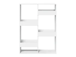 Separador de ambientes madera ingeniería blanco 100x33x135 cm