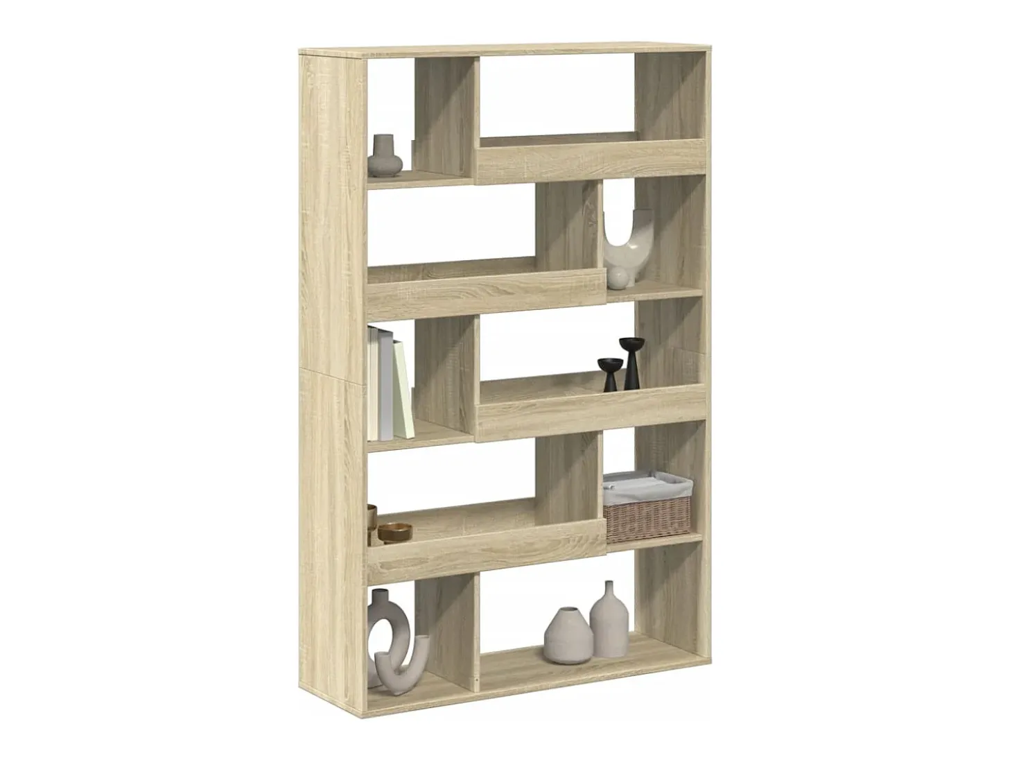 Separador de ambientes madera roble Sonoma 100x33x156,5 cm