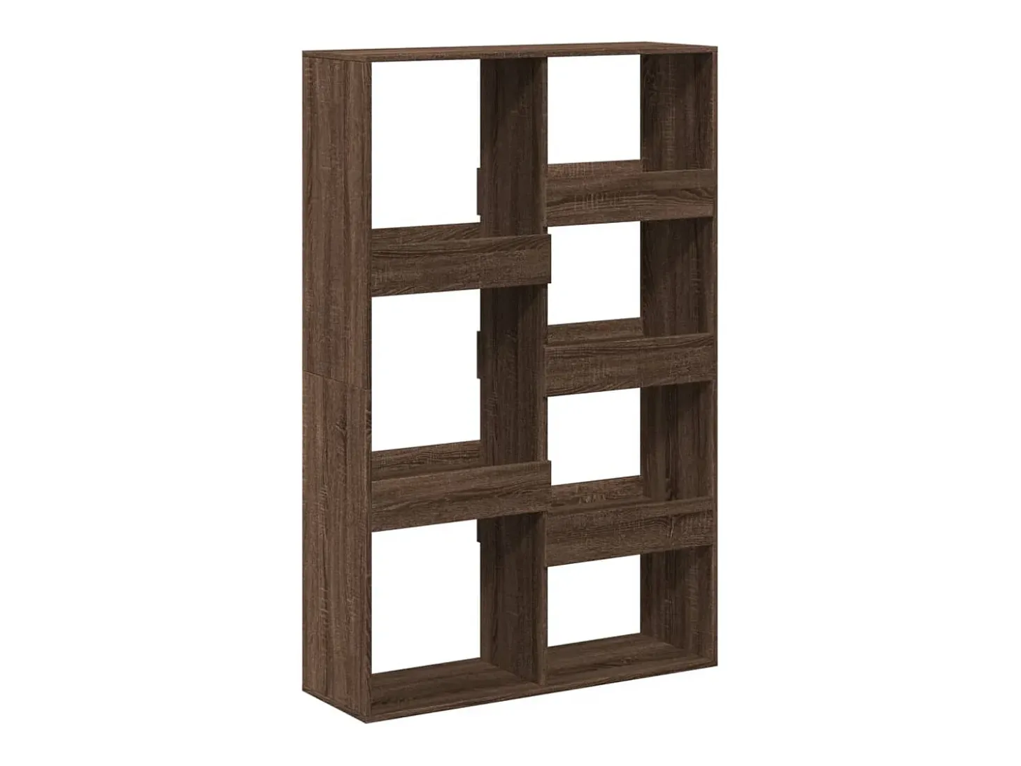 Separador de ambientes madera marrón roble 100x33x155,5 cm