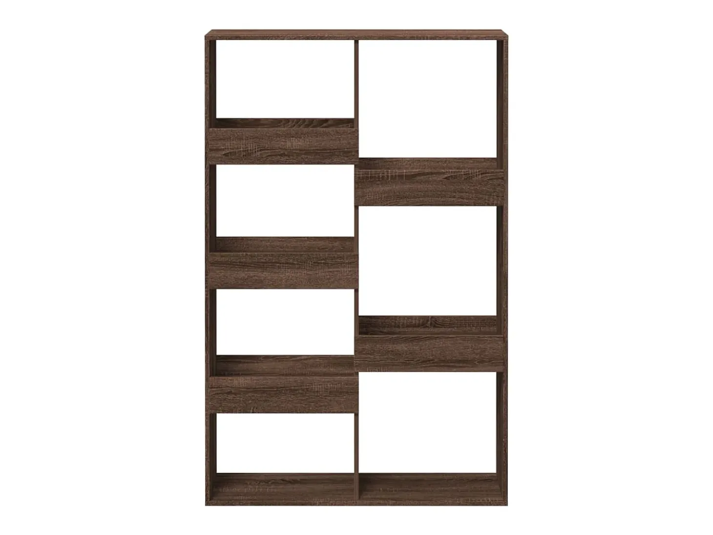 Separador de ambientes madera marrón roble 100x33x155,5 cm