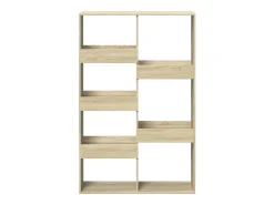 Separador de ambientes madera roble Sonoma 100x33x155,5 cm