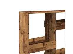 Separador de ambientes madera envejecida 100x33x135 cm