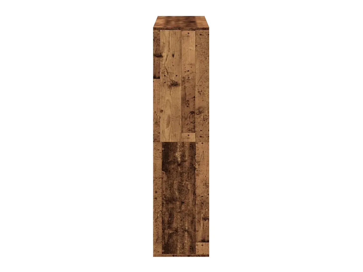 Separador de ambientes madera envejecida 100x33x135 cm