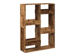 Separador de ambientes madera envejecida 100x33x135 cm