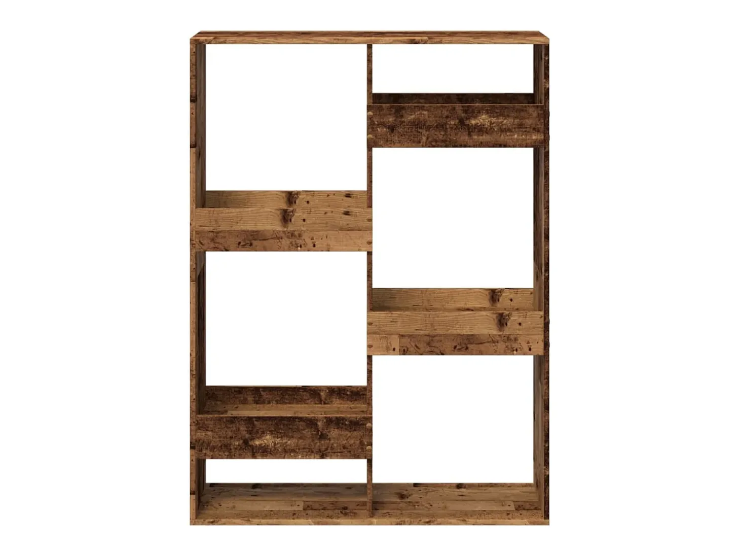 Separador de ambientes madera envejecida 100x33x135 cm