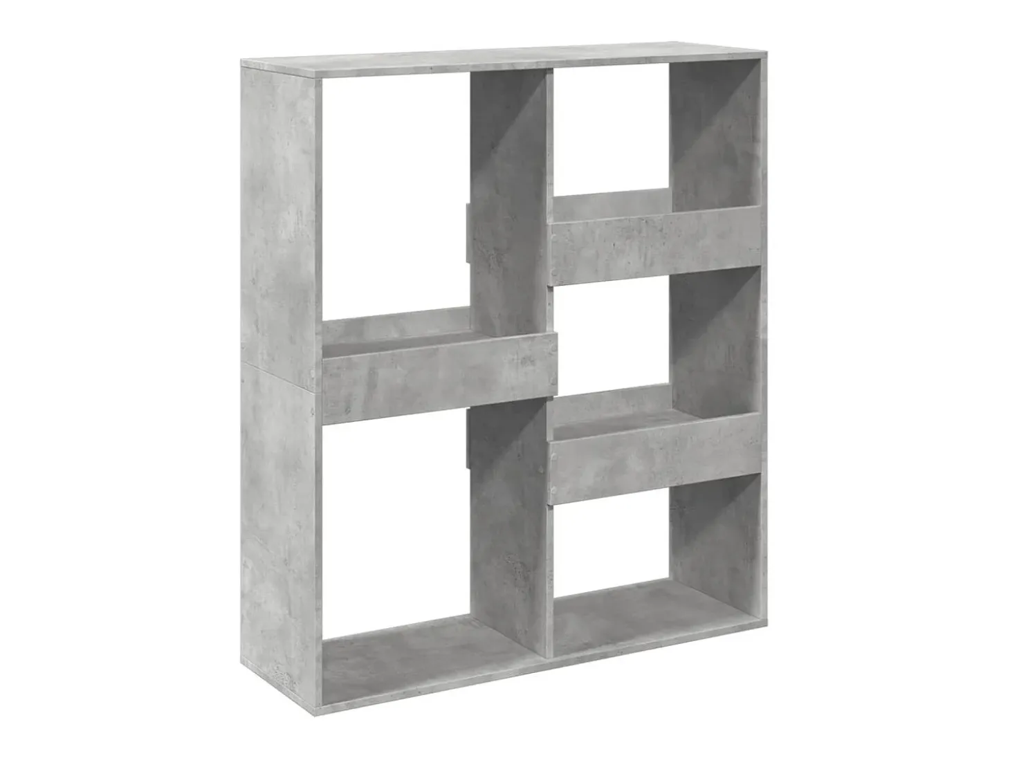 Separador de ambientes madera gris hormigón 100x33x115 cm