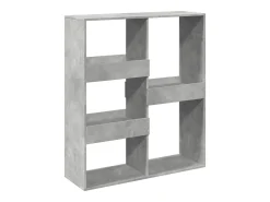 Separador de ambientes madera gris hormigón 100x33x115 cm