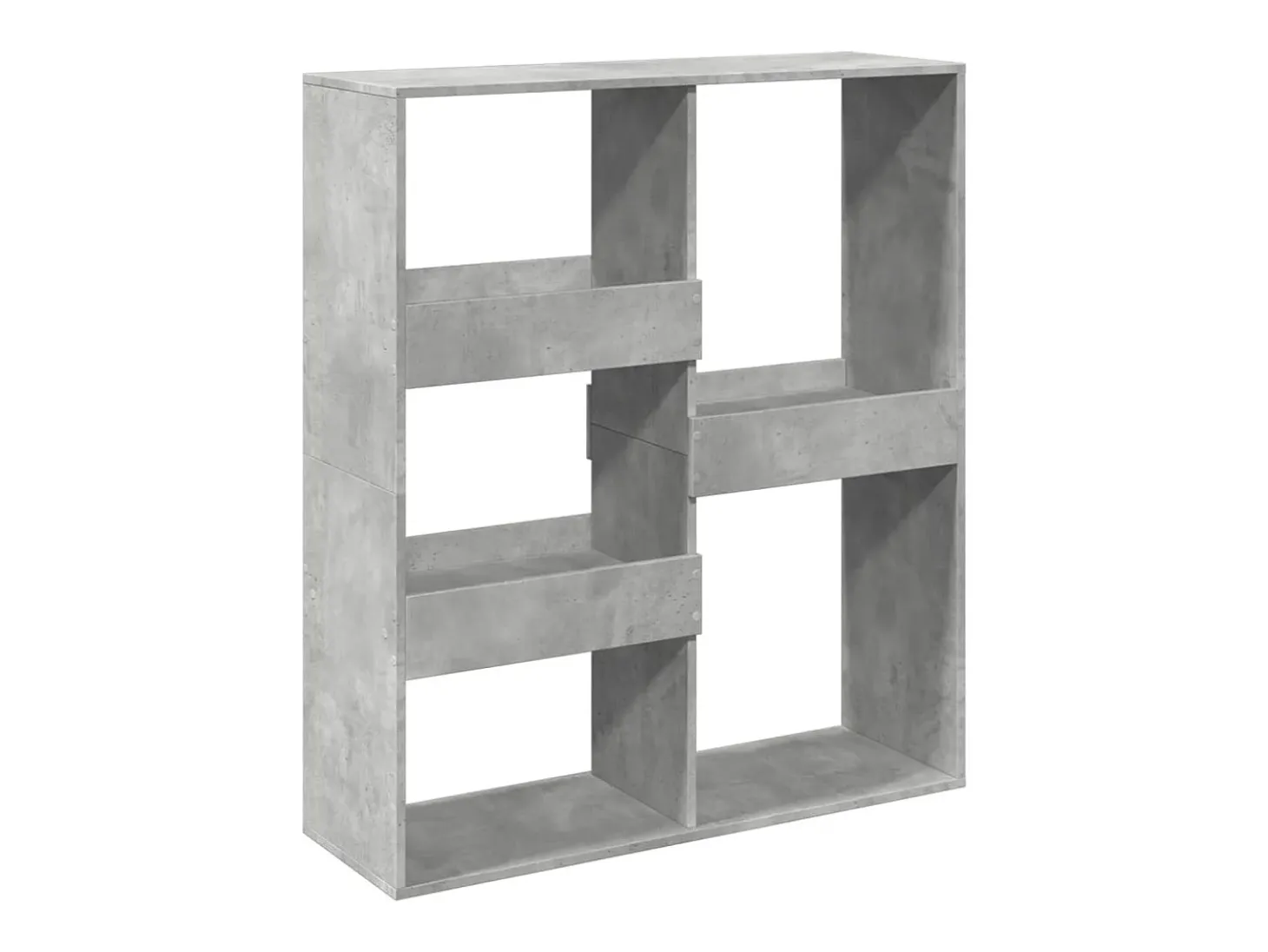 Separador de ambientes madera gris hormigón 100x33x115 cm